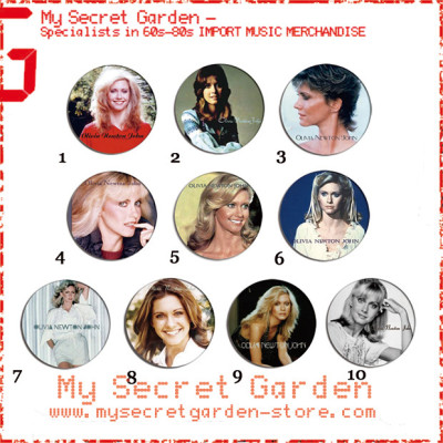 Olivia Newton-John - Portrait Pinback Button Badge Set 2a or 2b( or Hair Ties / 4.4 cm Badge / Magnet / Keychain Set ) Olivia Newton-John - Portrait Pinback Button Badge Set 2a or 2b( or Hair Ties / 4.4 cm Badge / Magnet / Keychain Set )